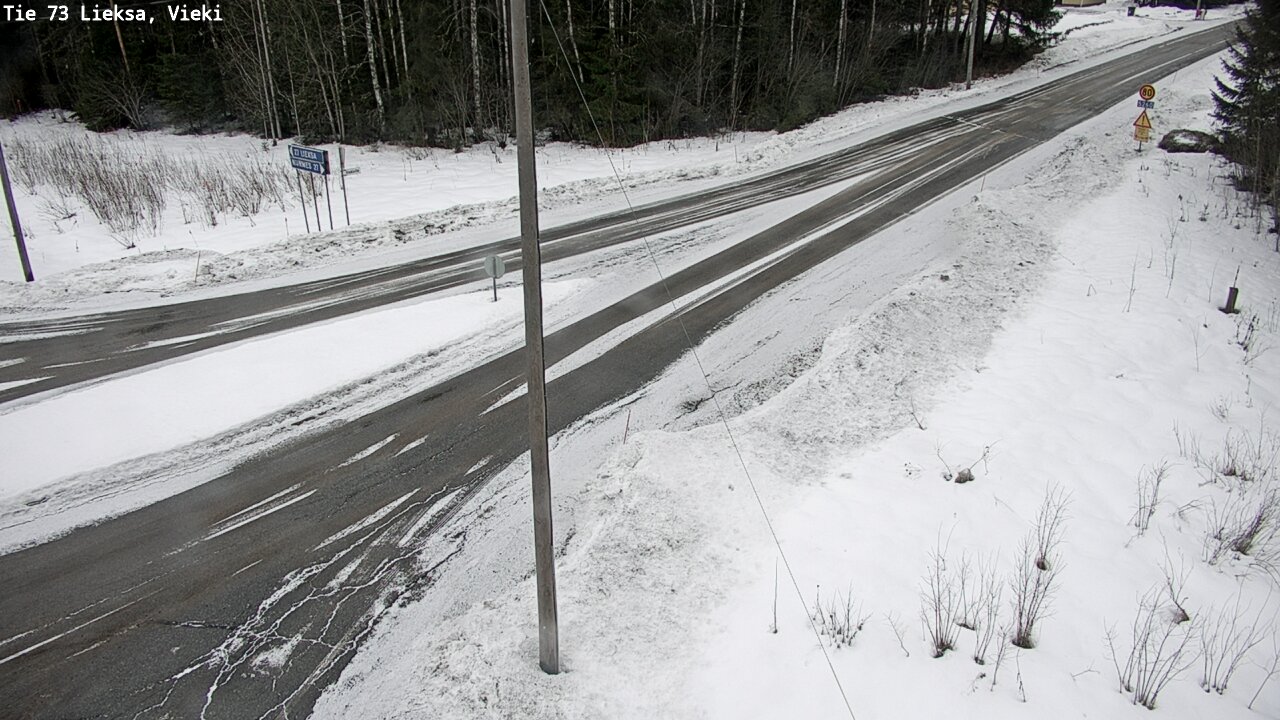 Kelikamerat Kuva Tie 73 Lieksa; Vieki, Lieksa, Pohjois-Karjala