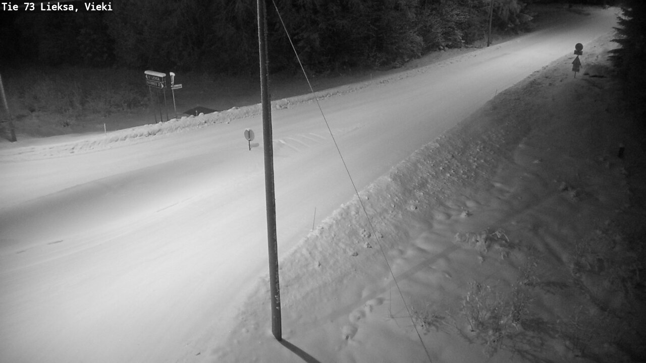 Kelikamerat Kuva Tie 73 Lieksa; Vieki, Lieksa, Pohjois-Karjala
