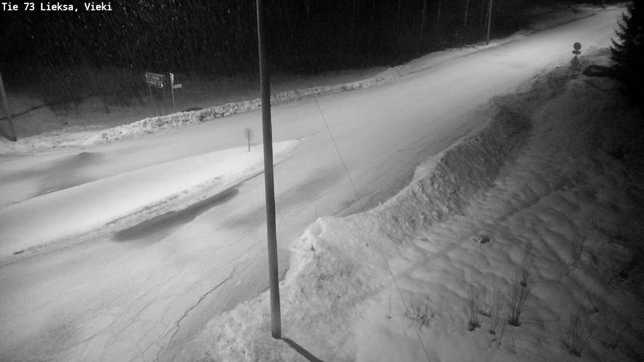 Kelikamerat Kuva Tie 73 Lieksa; Vieki, Lieksa, Pohjois-Karjala