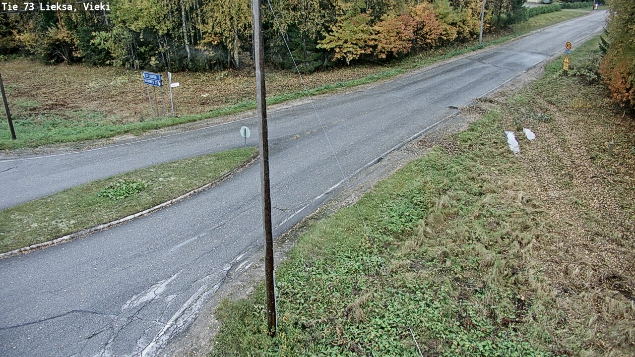 Weather Camera Image Väg 73 Lieksa, Vieki, Lieksa, Pohjois-Karjala