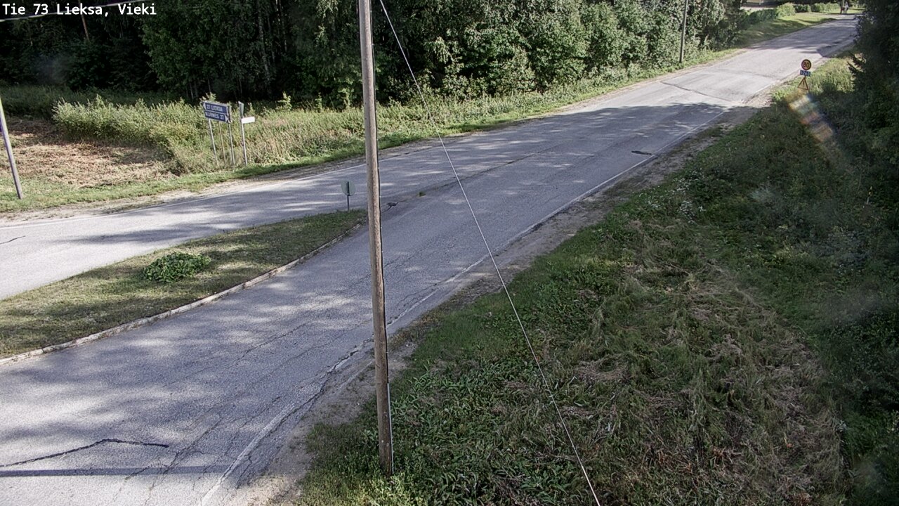 Kelikamerat Kuva Tie 73 Lieksa; Vieki, Lieksa, Pohjois-Karjala