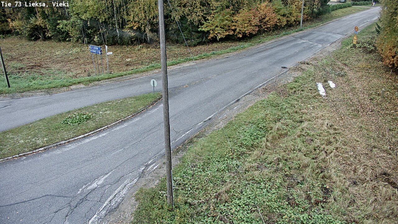 Kelikamerat Kuva Tie 73 Lieksa; Vieki, Lieksa, Pohjois-Karjala