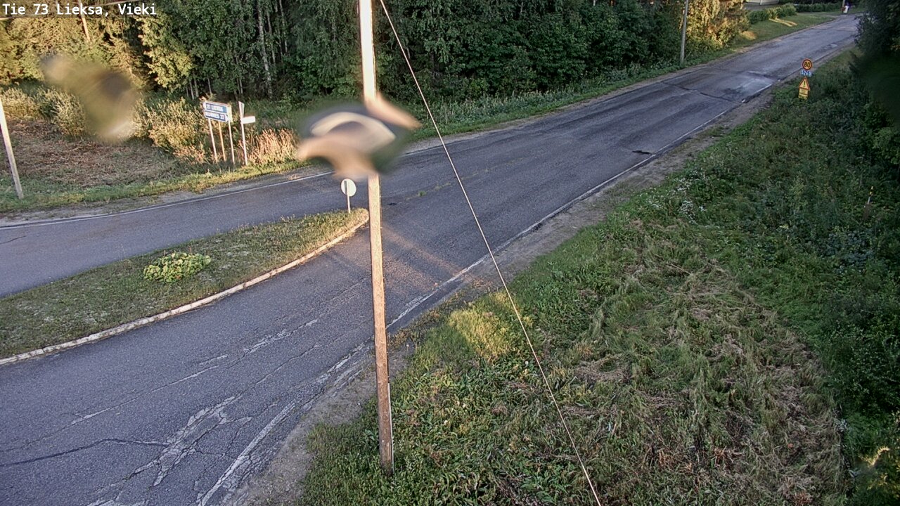 Kelikamerat Kuva Tie 73 Lieksa; Vieki, Lieksa, Pohjois-Karjala