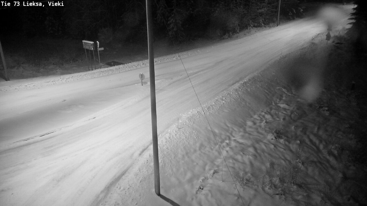 Weather Camera Image Väg 73 Lieksa, Vieki, Lieksa, Pohjois-Karjala