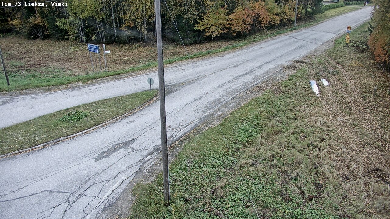 Weather Camera Image Road 73 Lieksa, Vieki, Lieksa, Pohjois-Karjala