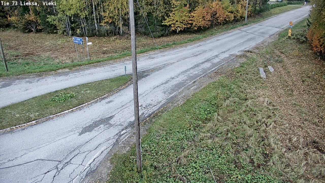 Weather Camera Image Road 73 Lieksa, Vieki, Lieksa, Pohjois-Karjala