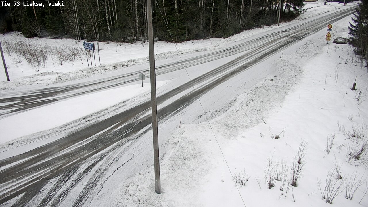 Kelikamerat Kuva Tie 73 Lieksa; Vieki, Lieksa, Pohjois-Karjala