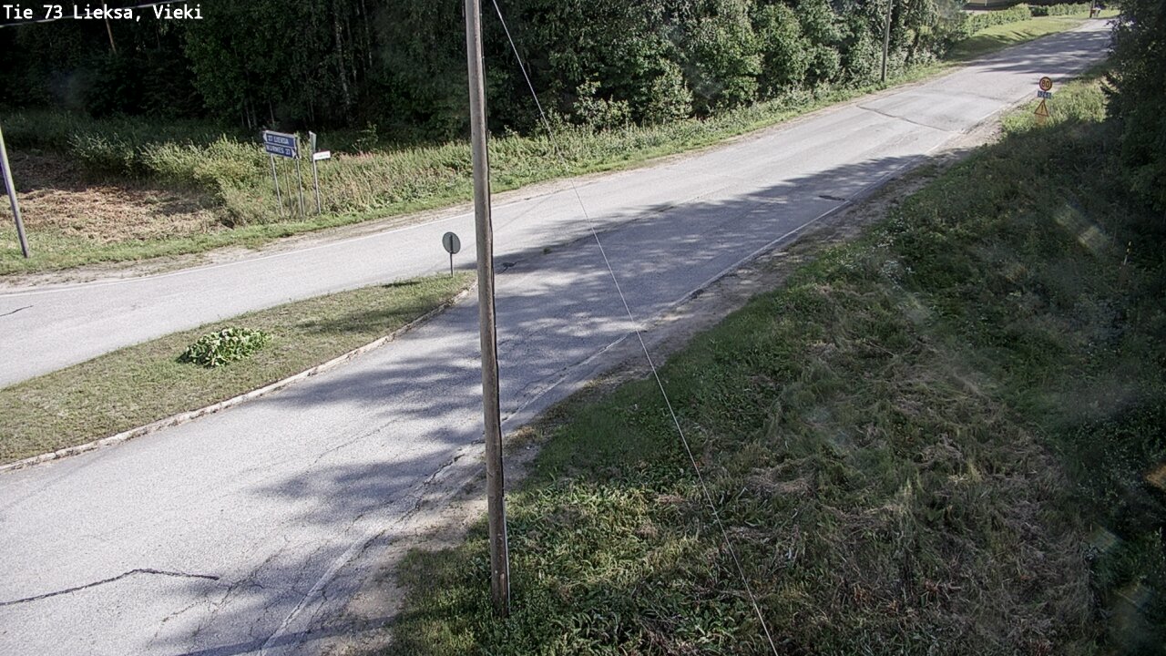 Kelikamerat Kuva Tie 73 Lieksa; Vieki, Lieksa, Pohjois-Karjala