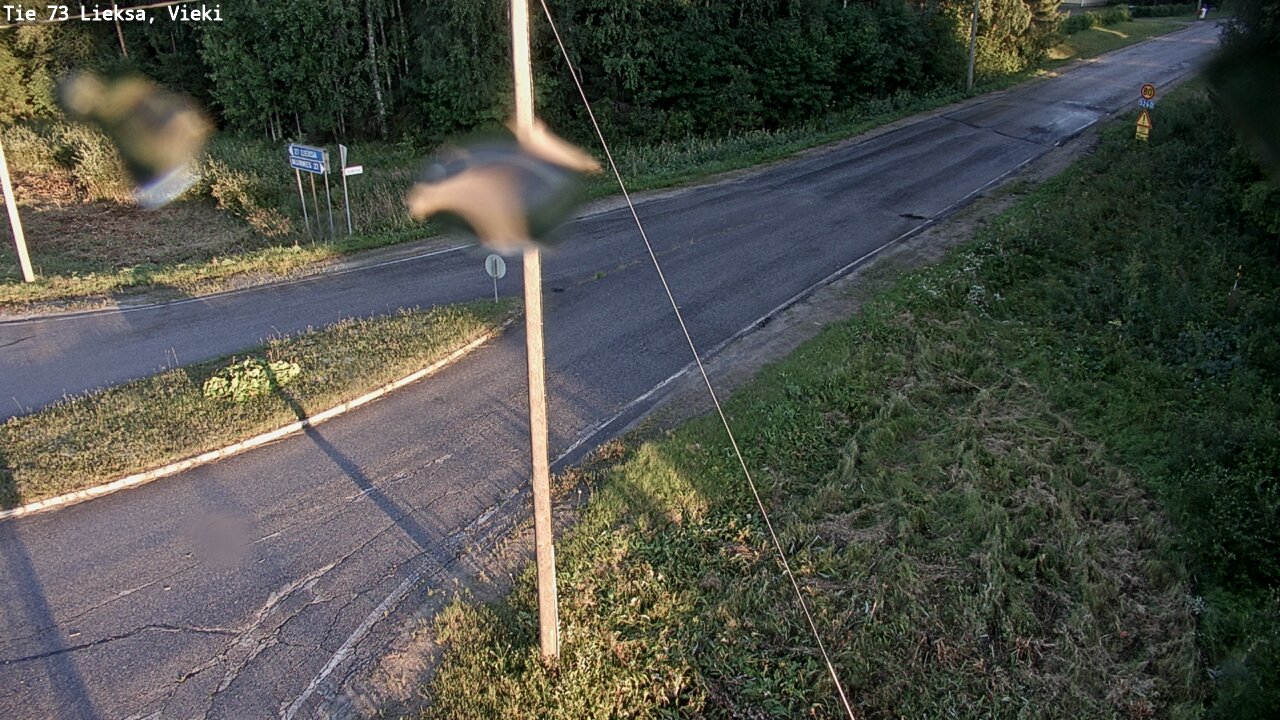 Kelikamerat Kuva Tie 73 Lieksa; Vieki, Lieksa, Pohjois-Karjala
