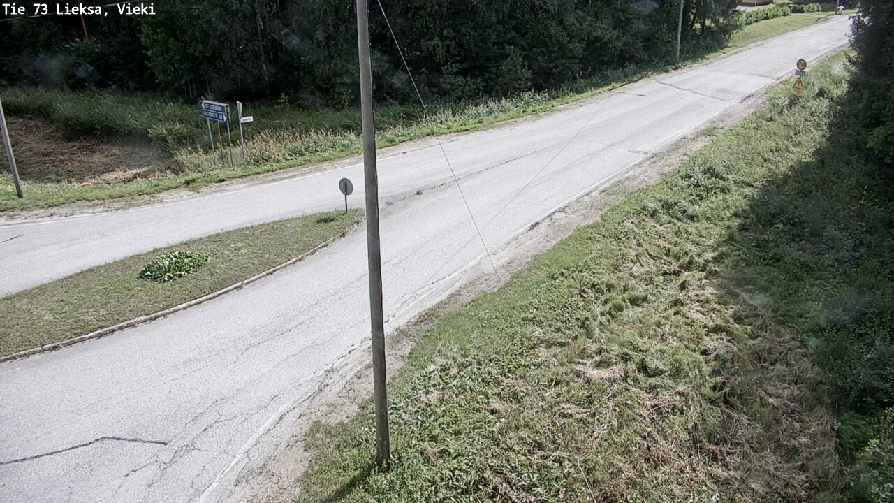 Kelikamerat Kuva Tie 73 Lieksa; Vieki, Lieksa, Pohjois-Karjala
