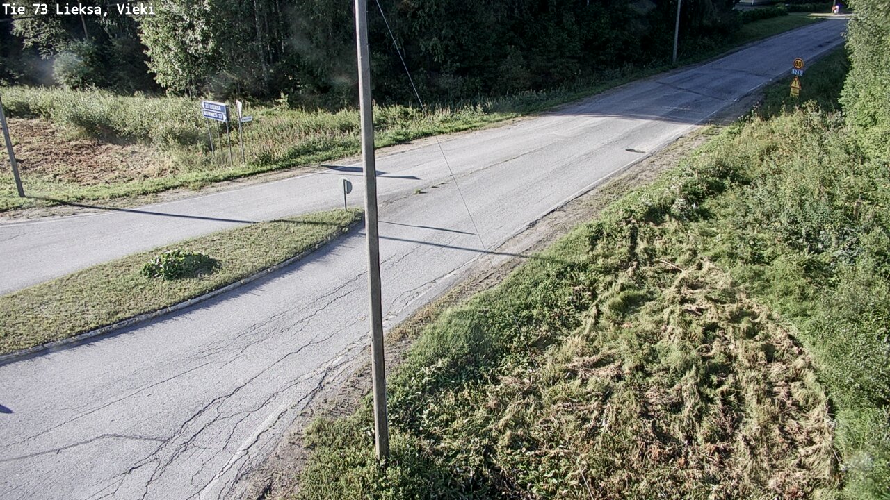Kelikamerat Kuva Tie 73 Lieksa; Vieki, Lieksa, Pohjois-Karjala