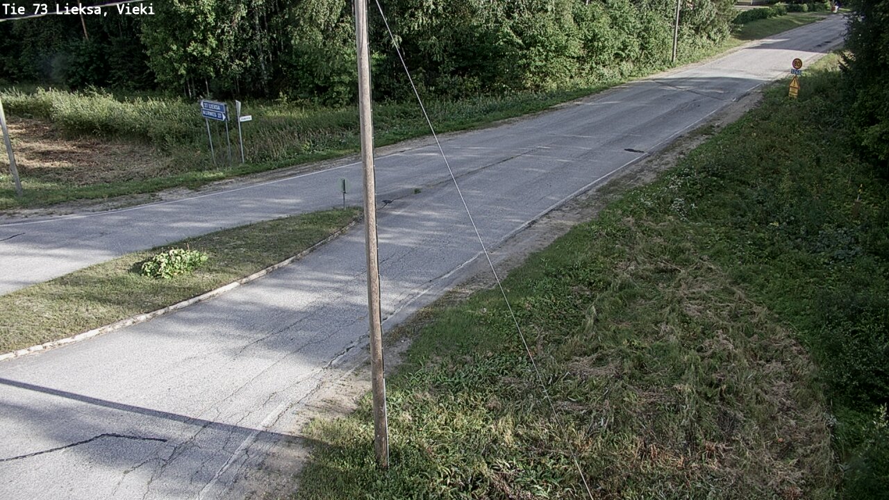 Kelikamerat Kuva Tie 73 Lieksa; Vieki, Lieksa, Pohjois-Karjala