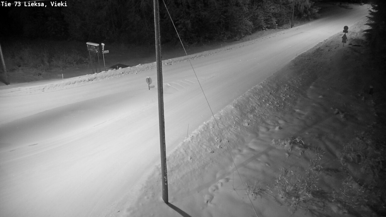 Kelikamerat Kuva Tie 73 Lieksa; Vieki, Lieksa, Pohjois-Karjala