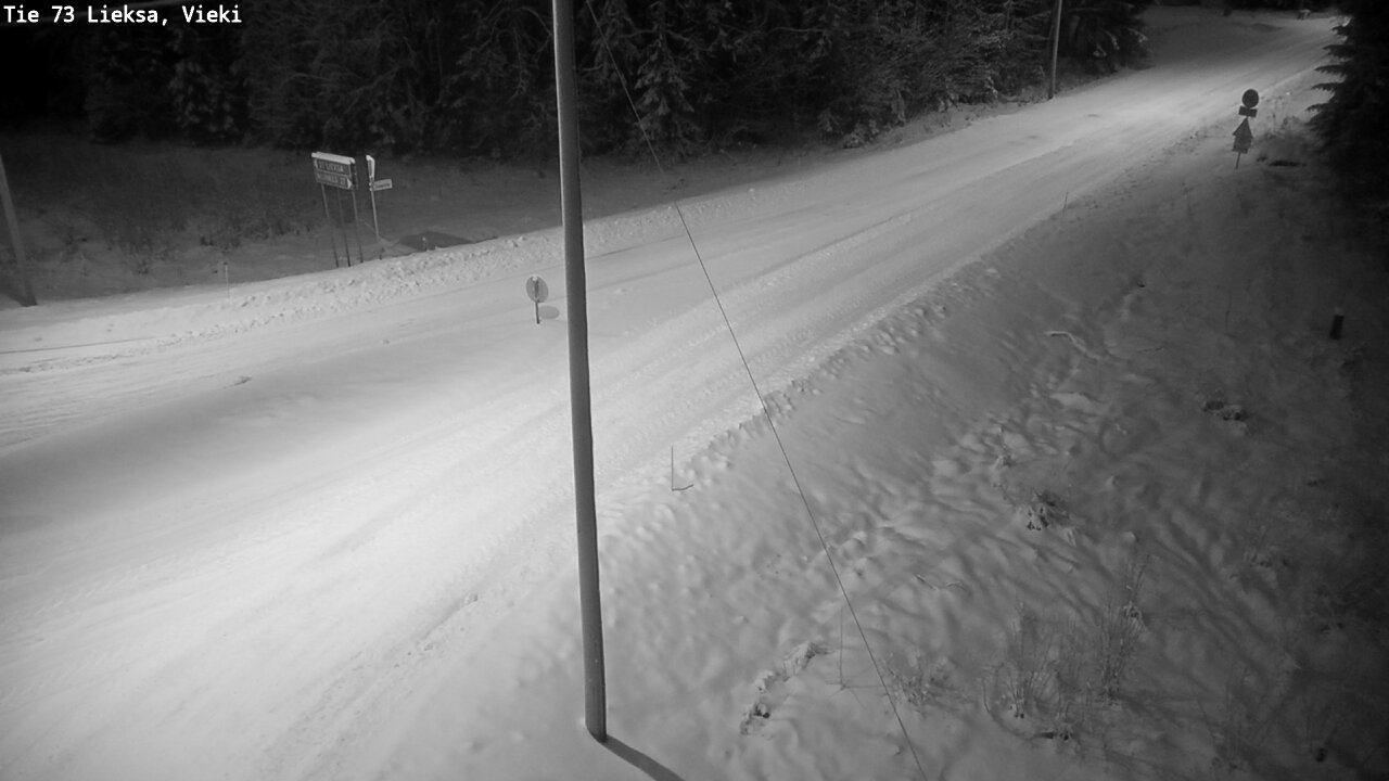Kelikamerat Kuva Tie 73 Lieksa; Vieki, Lieksa, Pohjois-Karjala