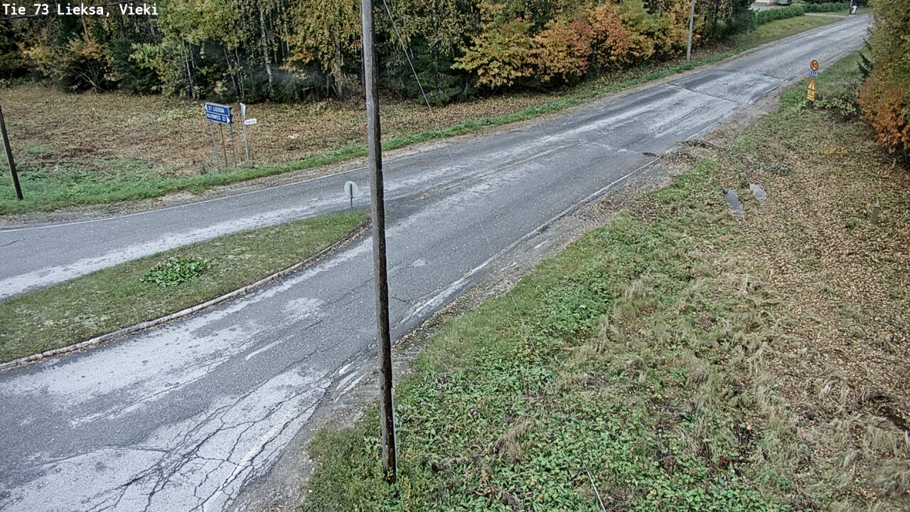 Weather Camera Image Väg 73 Lieksa, Vieki, Lieksa, Pohjois-Karjala