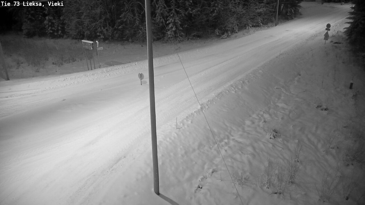 Kelikamerat Kuva Tie 73 Lieksa; Vieki, Lieksa, Pohjois-Karjala