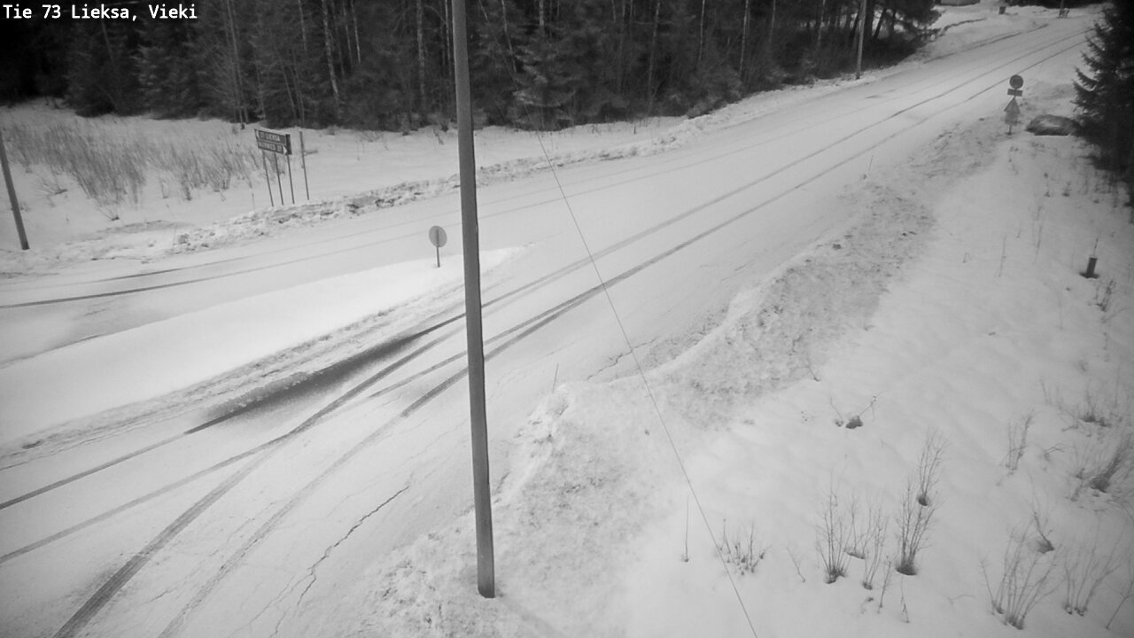 Kelikamerat Kuva Tie 73 Lieksa; Vieki, Lieksa, Pohjois-Karjala