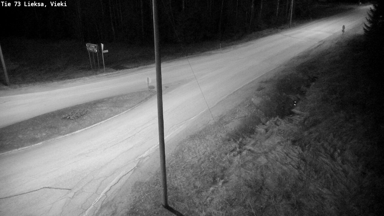 Weather Camera Image Väg 73 Lieksa, Vieki, Lieksa, Pohjois-Karjala