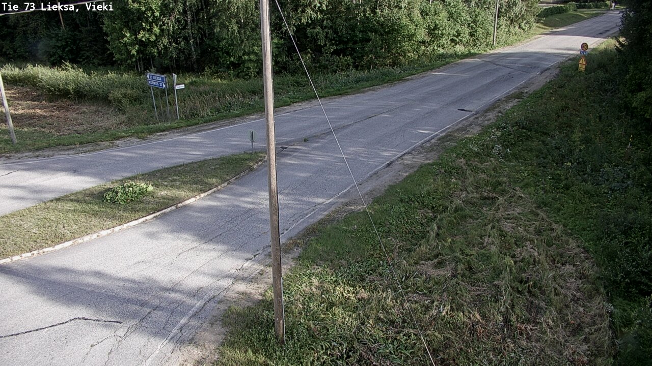 Kelikamerat Kuva Tie 73 Lieksa; Vieki, Lieksa, Pohjois-Karjala