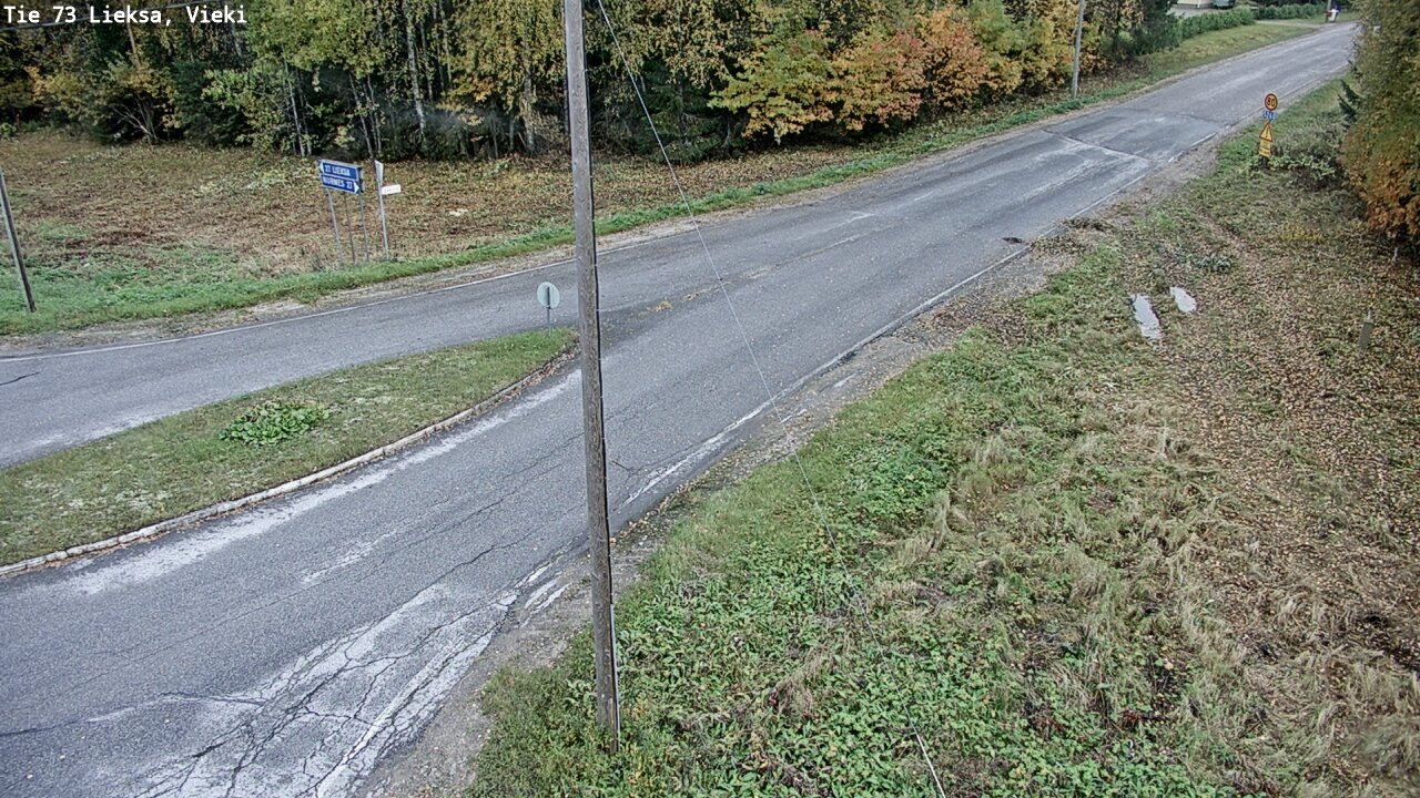 Kelikamerat Kuva Tie 73 Lieksa; Vieki, Lieksa, Pohjois-Karjala