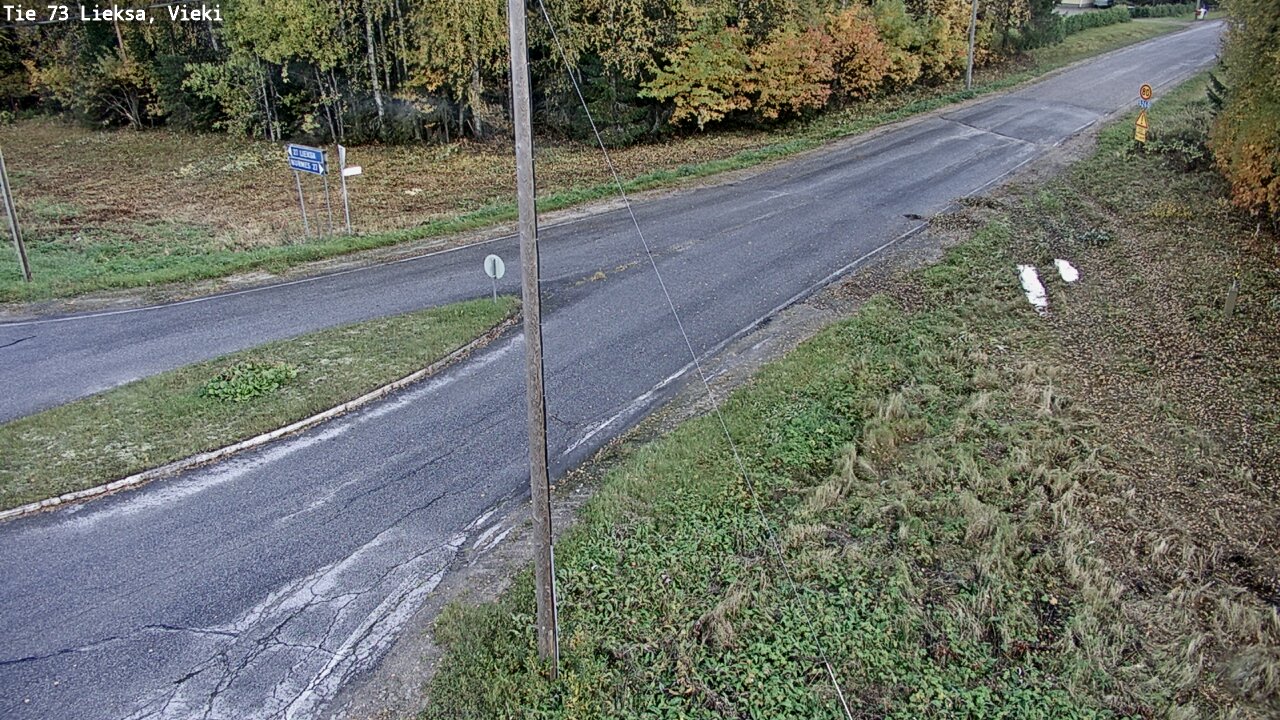 Kelikamerat Kuva Tie 73 Lieksa; Vieki, Lieksa, Pohjois-Karjala