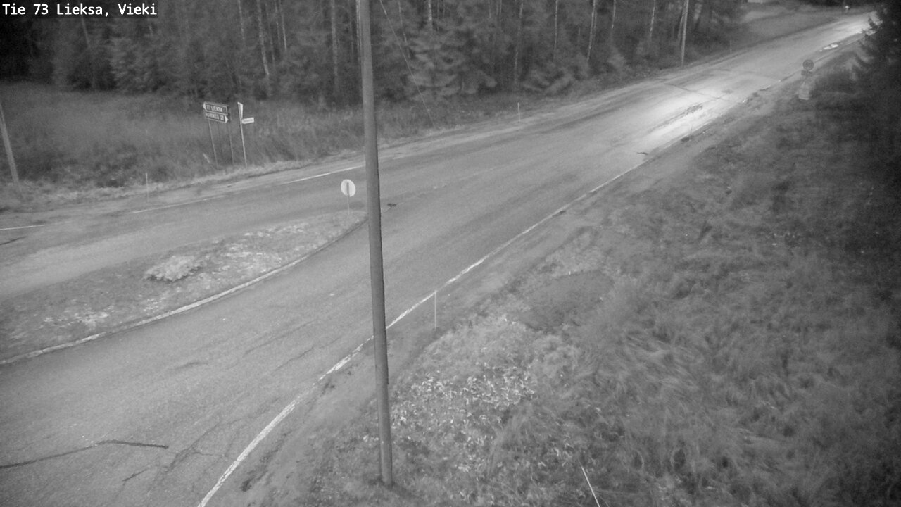 Kelikamerat Kuva Tie 73 Lieksa; Vieki, Lieksa, Pohjois-Karjala