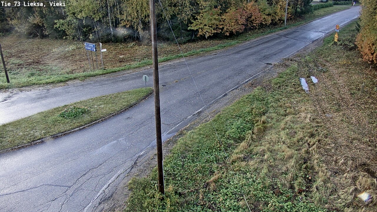 Weather Camera Image Väg 73 Lieksa, Vieki, Lieksa, Pohjois-Karjala