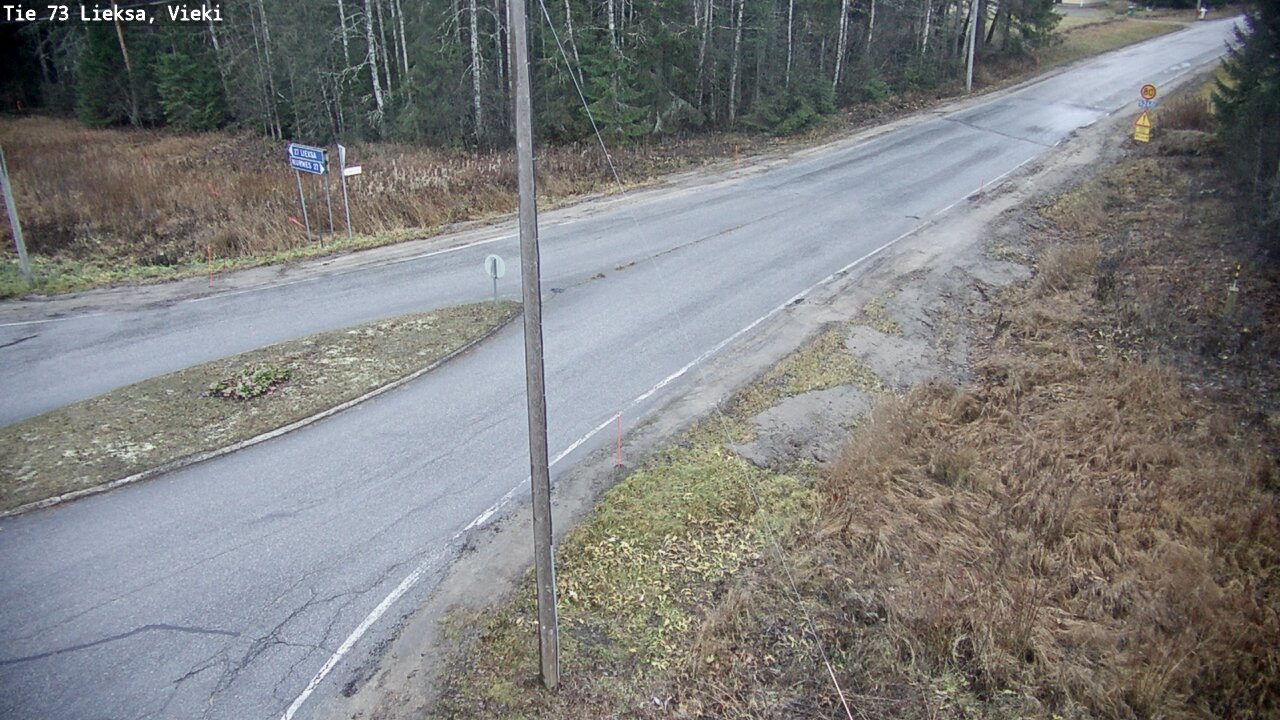 Kelikamerat Kuva Tie 73 Lieksa; Vieki, Lieksa, Pohjois-Karjala