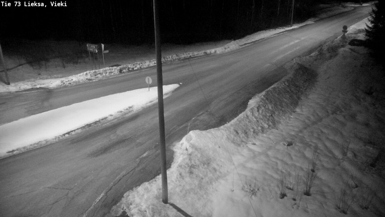 Weather Camera Image Road 73 Lieksa, Vieki, Lieksa, Pohjois-Karjala