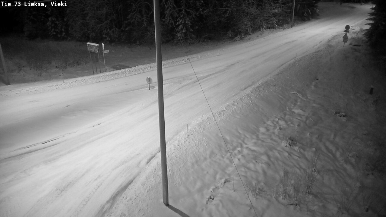 Kelikamerat Kuva Tie 73 Lieksa; Vieki, Lieksa, Pohjois-Karjala