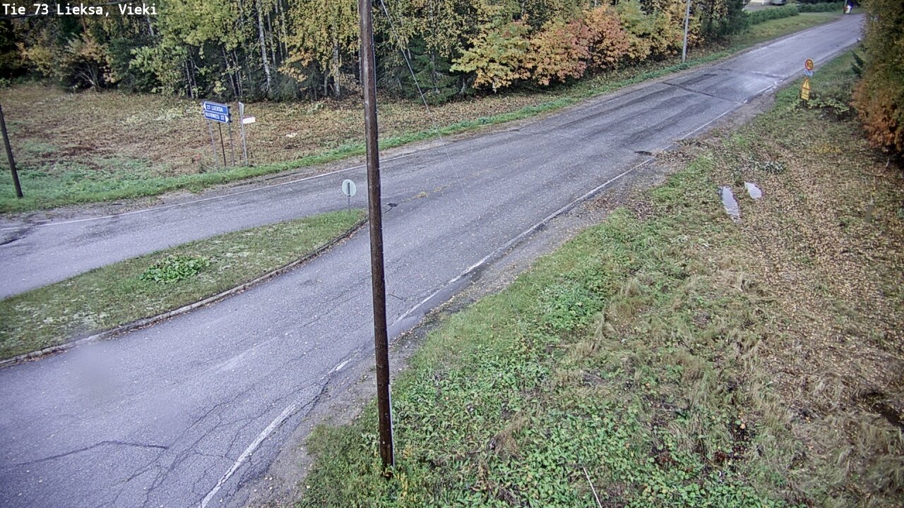 Weather Camera Image Väg 73 Lieksa, Vieki, Lieksa, Pohjois-Karjala