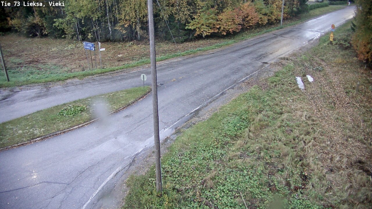 Kelikamerat Kuva Tie 73 Lieksa; Vieki, Lieksa, Pohjois-Karjala