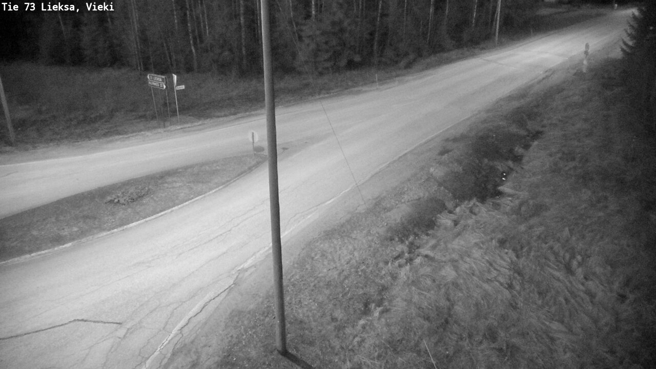 Weather Camera Image Väg 73 Lieksa, Vieki, Lieksa, Pohjois-Karjala