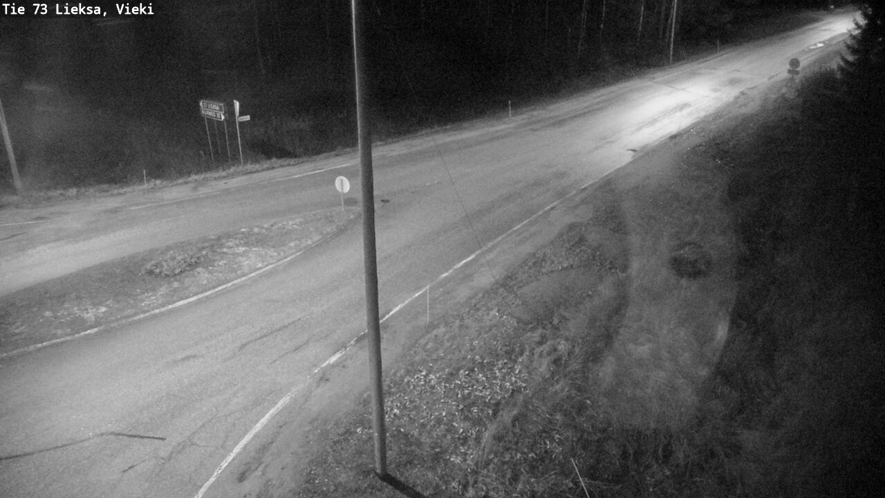 Kelikamerat Kuva Tie 73 Lieksa; Vieki, Lieksa, Pohjois-Karjala