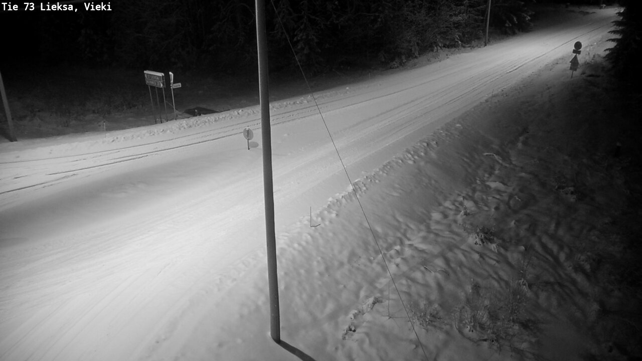 Kelikamerat Kuva Tie 73 Lieksa; Vieki, Lieksa, Pohjois-Karjala
