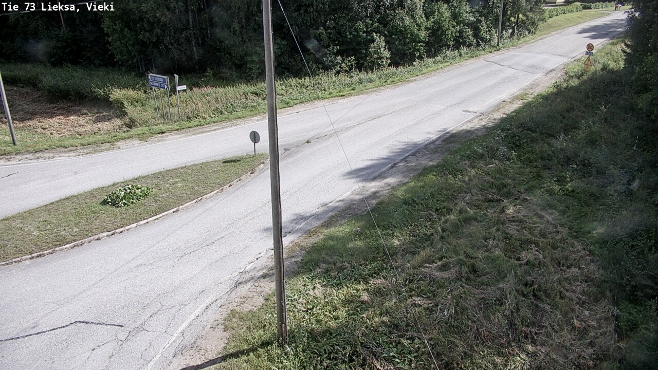 Kelikamerat Kuva Tie 73 Lieksa; Vieki, Lieksa, Pohjois-Karjala