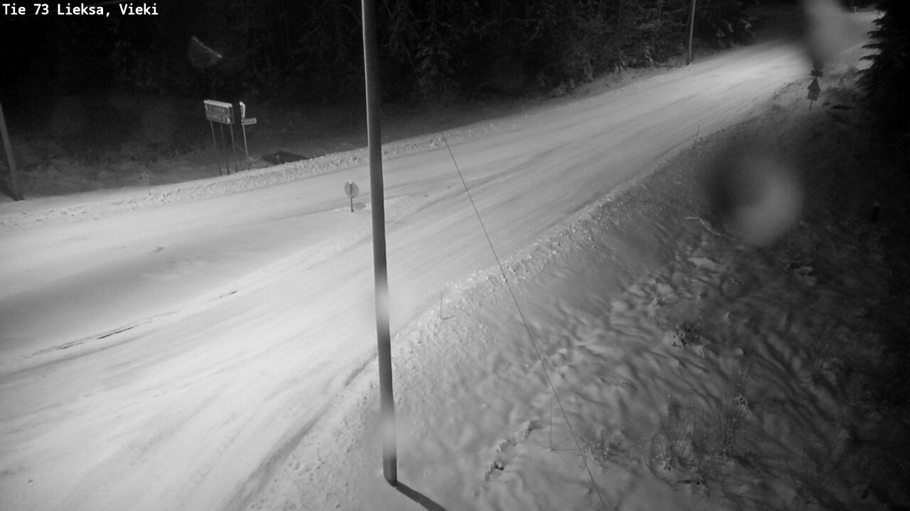 Weather Camera Image Väg 73 Lieksa, Vieki, Lieksa, Pohjois-Karjala