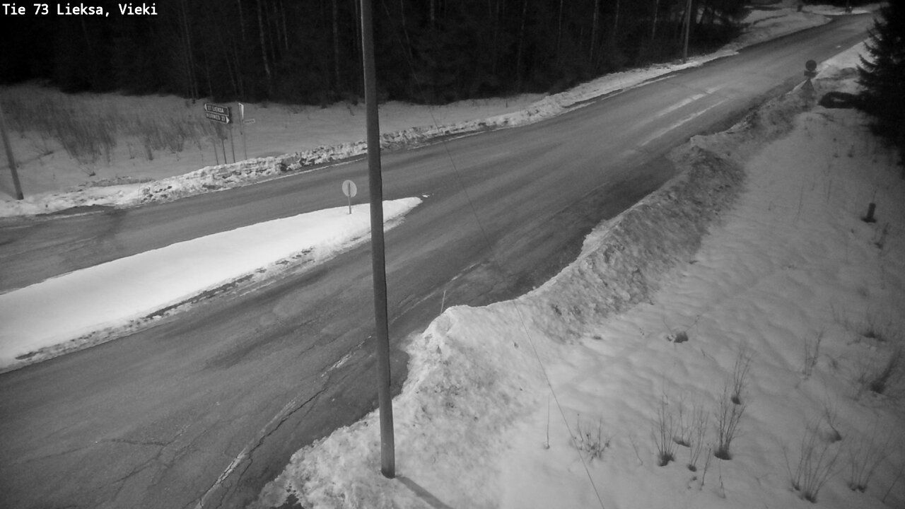 Weather Camera Image Road 73 Lieksa, Vieki, Lieksa, Pohjois-Karjala