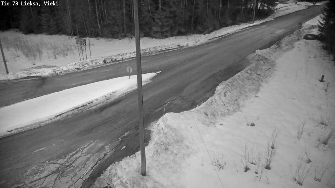 Kelikamerat Kuva Tie 73 Lieksa; Vieki, Lieksa, Pohjois-Karjala