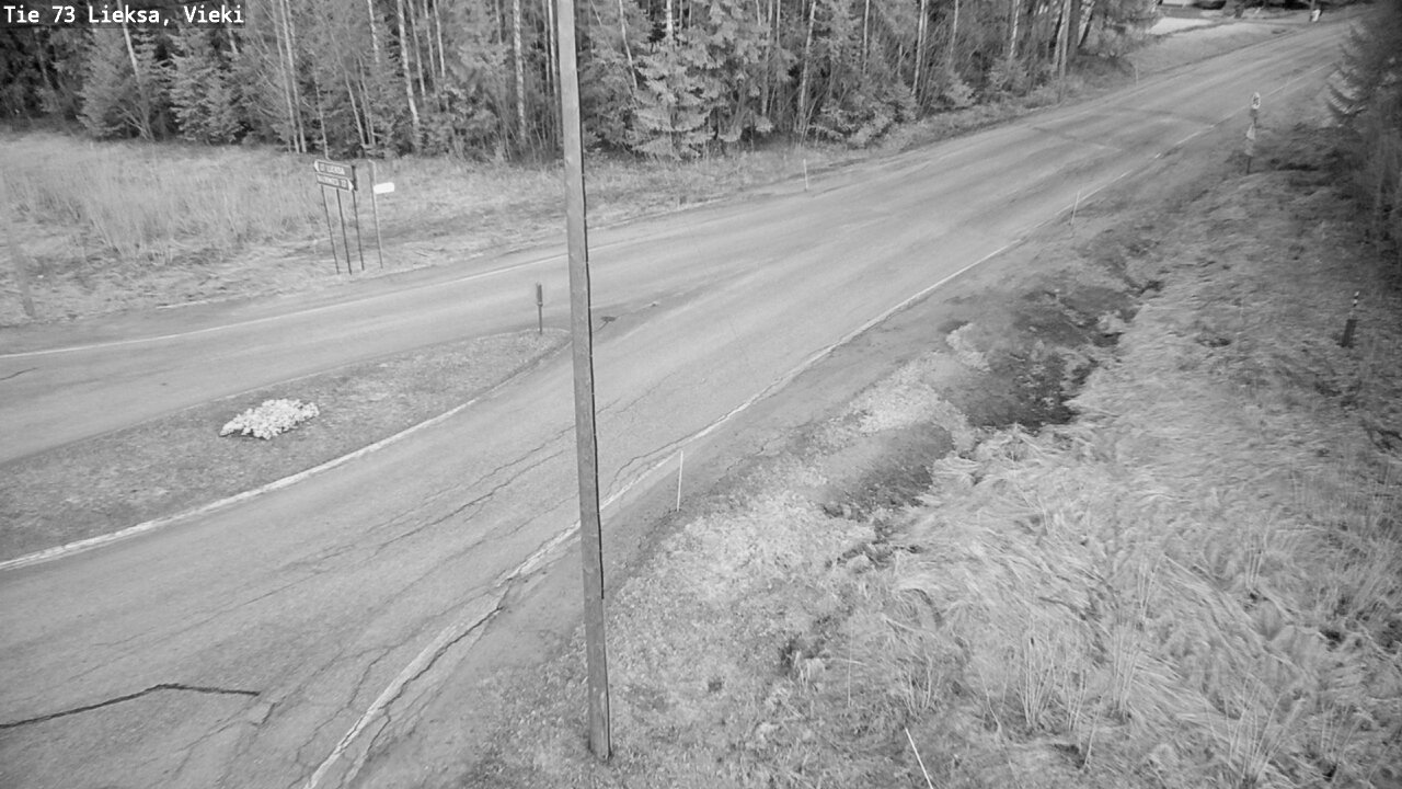 Weather Camera Image Väg 73 Lieksa, Vieki, Lieksa, Pohjois-Karjala