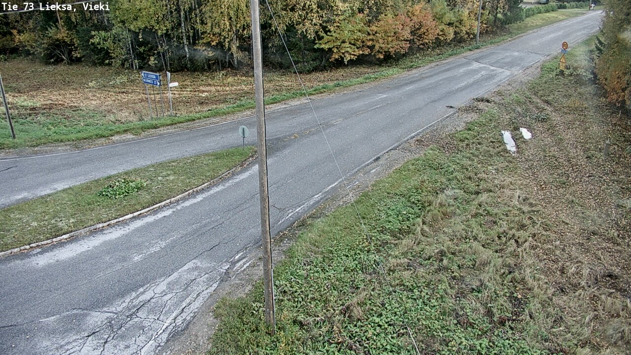 Kelikamerat Kuva Tie 73 Lieksa; Vieki, Lieksa, Pohjois-Karjala