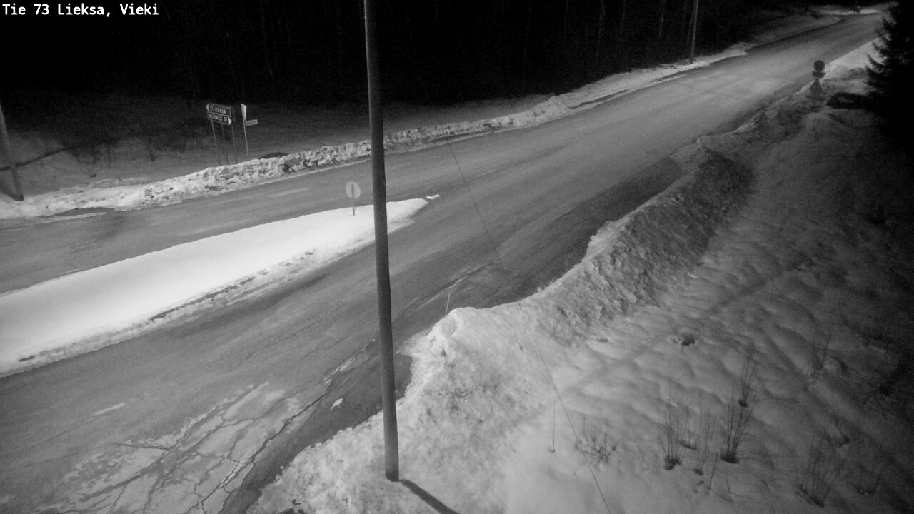 Kelikamerat Kuva Tie 73 Lieksa; Vieki, Lieksa, Pohjois-Karjala