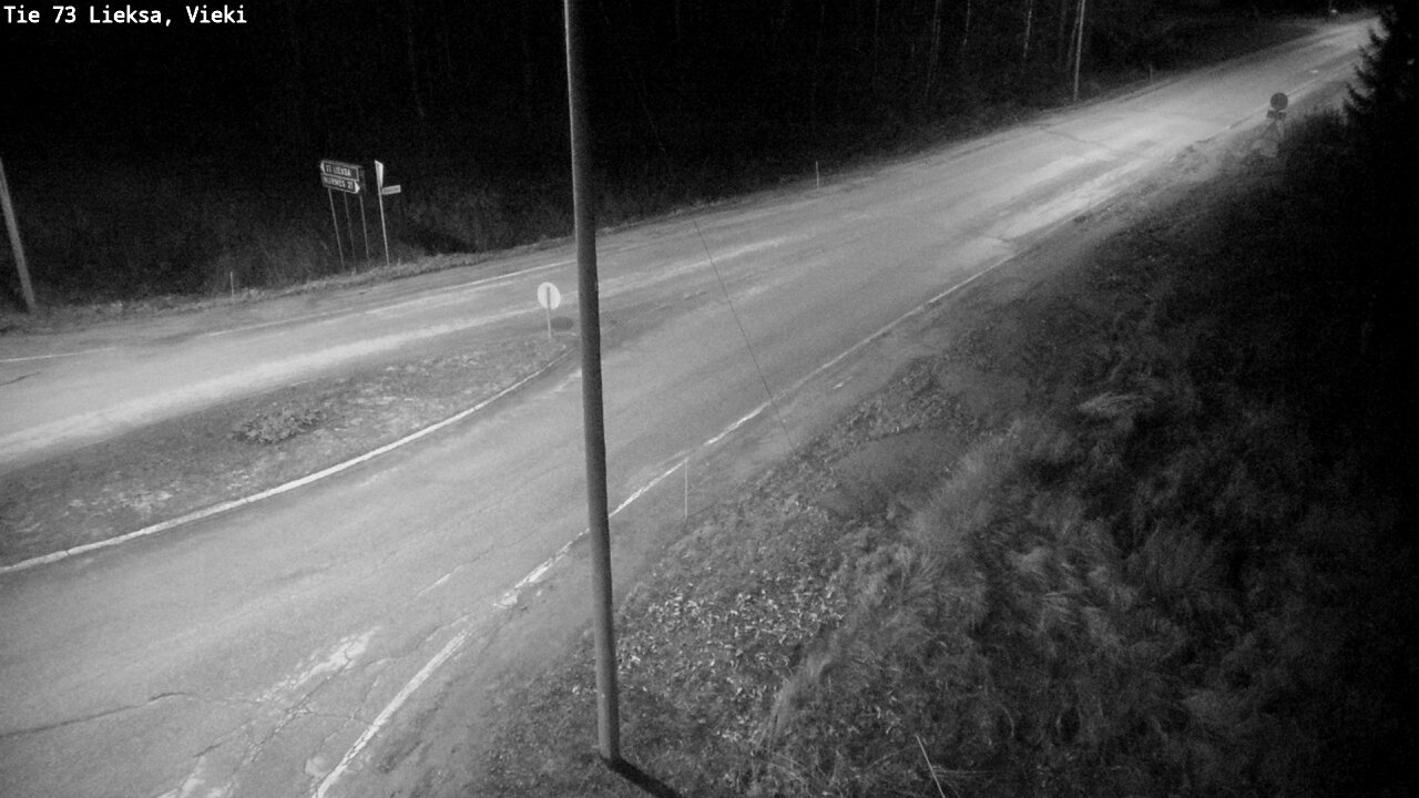 Weather Camera Image Väg 73 Lieksa, Vieki, Lieksa, Pohjois-Karjala