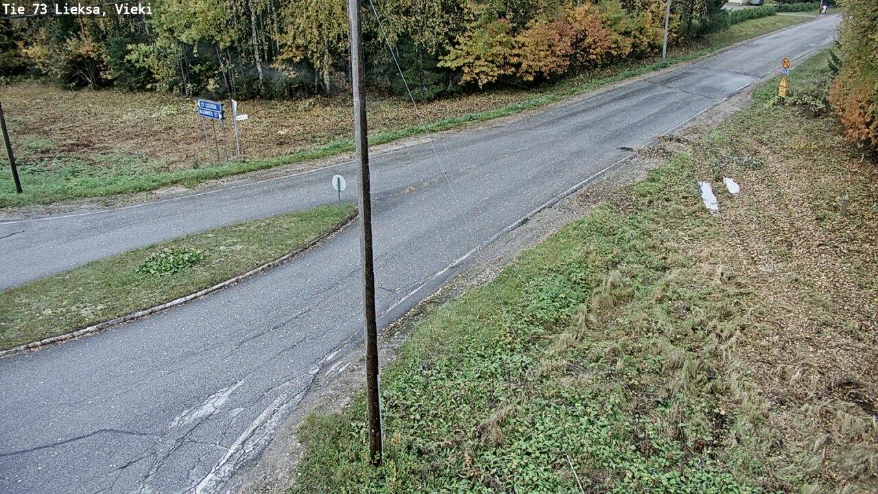 Weather Camera Image Väg 73 Lieksa, Vieki, Lieksa, Pohjois-Karjala