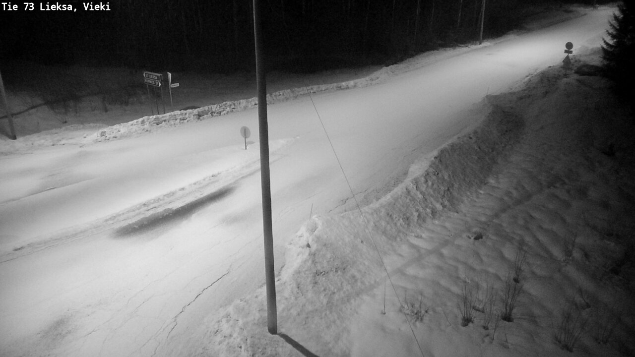 Kelikamerat Kuva Tie 73 Lieksa; Vieki, Lieksa, Pohjois-Karjala
