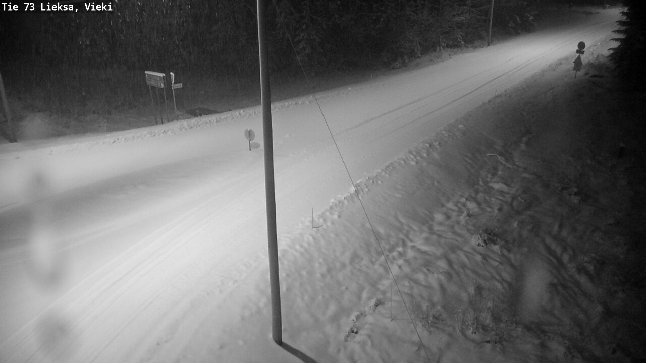 Kelikamerat Kuva Tie 73 Lieksa; Vieki, Lieksa, Pohjois-Karjala