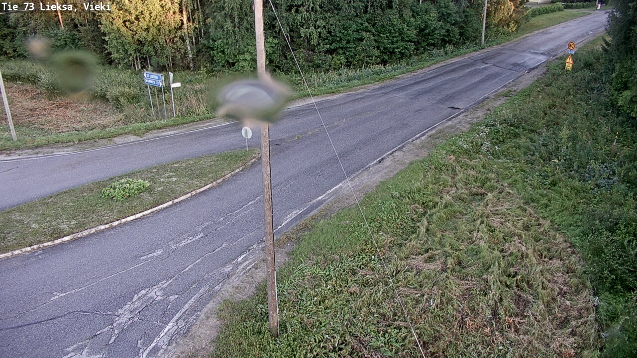 Kelikamerat Kuva Tie 73 Lieksa; Vieki, Lieksa, Pohjois-Karjala
