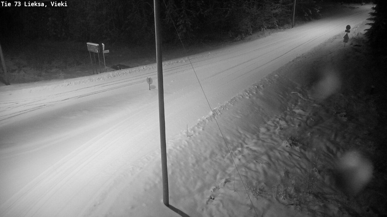 Kelikamerat Kuva Tie 73 Lieksa; Vieki, Lieksa, Pohjois-Karjala