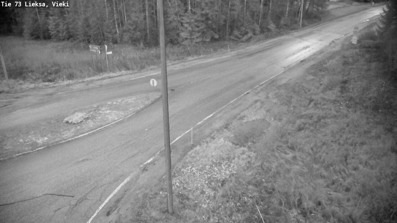 Kelikamerat Kuva Tie 73 Lieksa; Vieki, Lieksa, Pohjois-Karjala