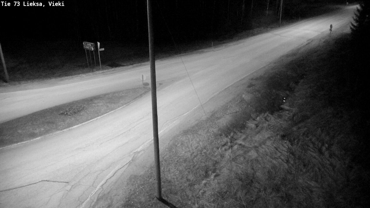 Weather Camera Image Väg 73 Lieksa, Vieki, Lieksa, Pohjois-Karjala